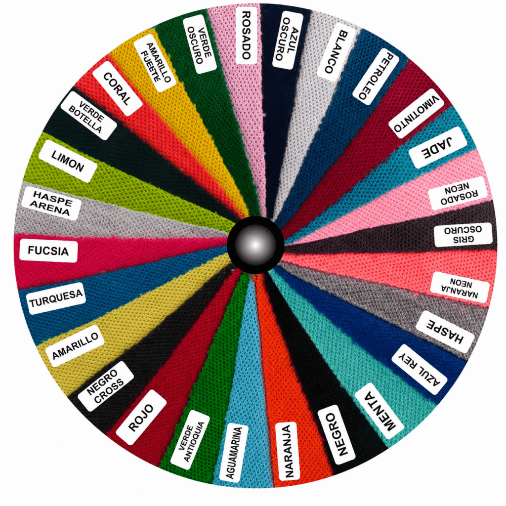 tabla de colores